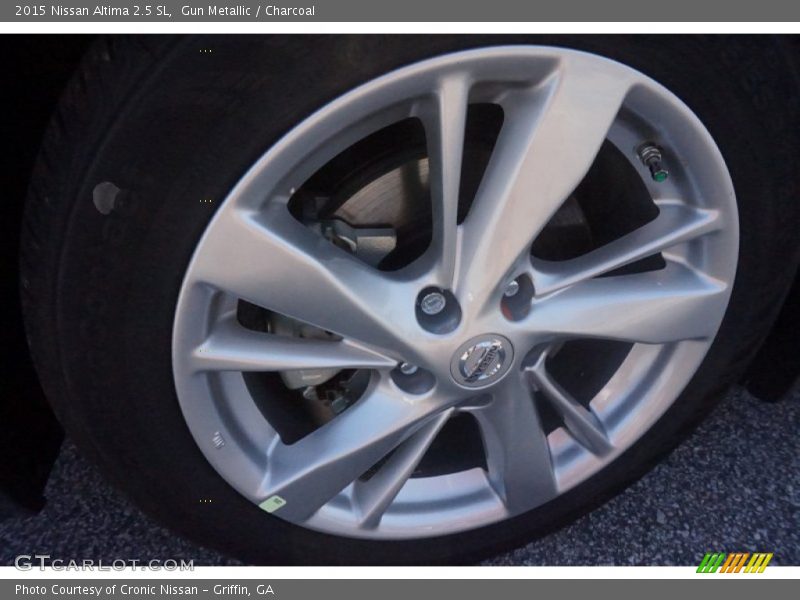 Gun Metallic / Charcoal 2015 Nissan Altima 2.5 SL