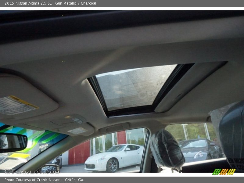 Gun Metallic / Charcoal 2015 Nissan Altima 2.5 SL