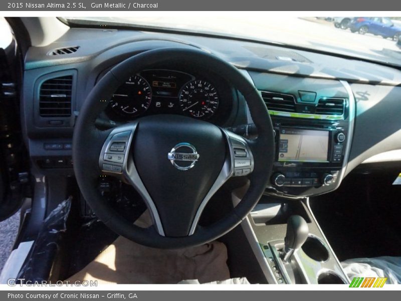 Gun Metallic / Charcoal 2015 Nissan Altima 2.5 SL