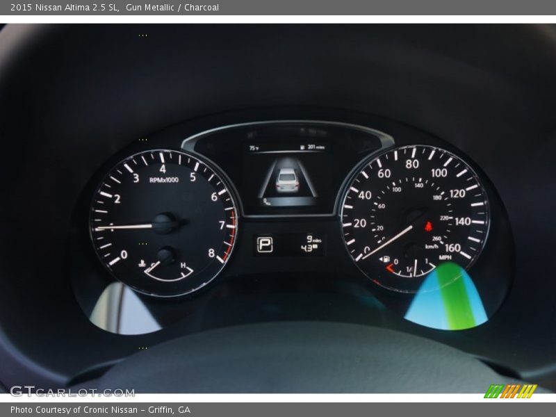 Gun Metallic / Charcoal 2015 Nissan Altima 2.5 SL