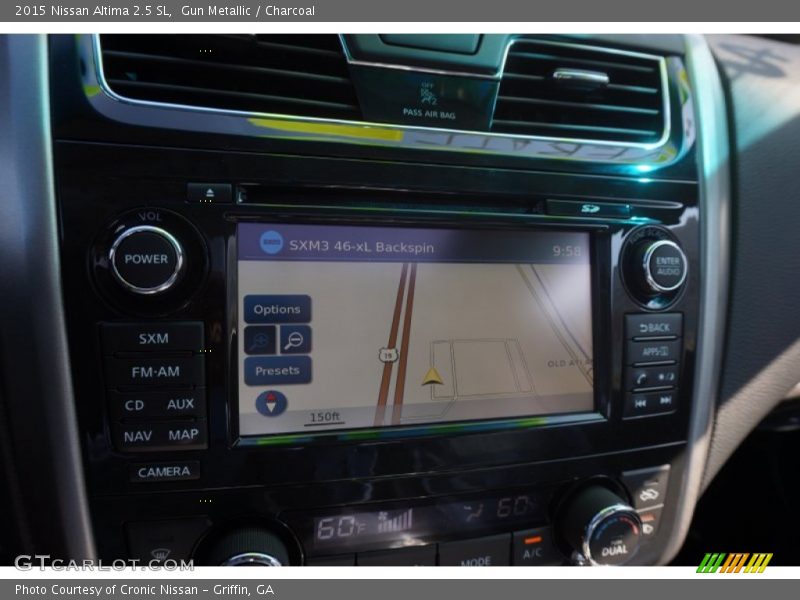 Gun Metallic / Charcoal 2015 Nissan Altima 2.5 SL