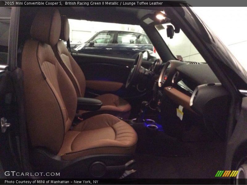 British Racing Green II Metallic / Lounge Toffee Leather 2015 Mini Convertible Cooper S