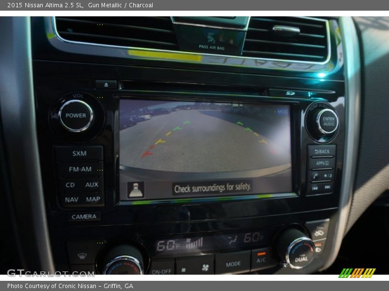 Gun Metallic / Charcoal 2015 Nissan Altima 2.5 SL