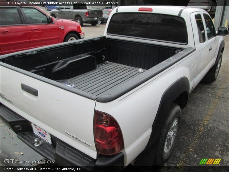 Super White / Graphite 2013 Toyota Tacoma Prerunner Access Cab
