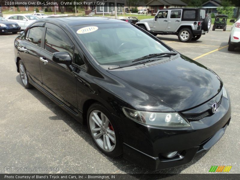 Front 3/4 View of 2010 Civic EX-L Sedan