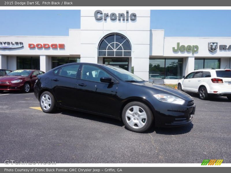 Pitch Black / Black 2015 Dodge Dart SE