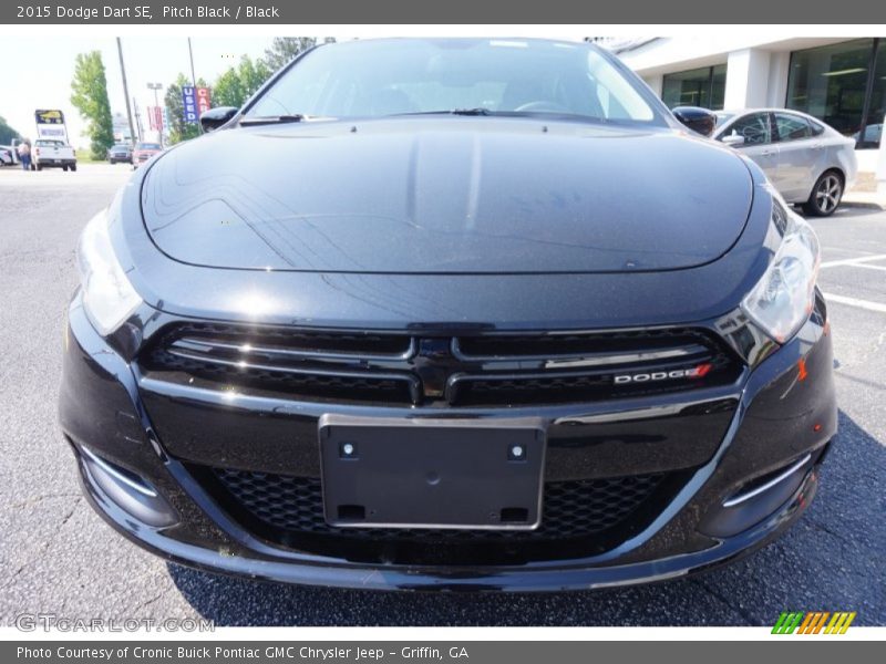 Pitch Black / Black 2015 Dodge Dart SE