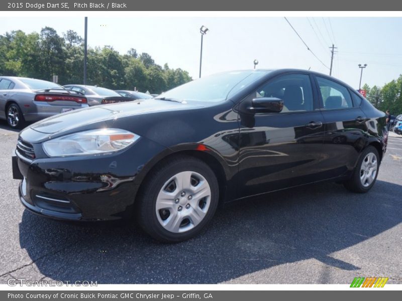 Pitch Black / Black 2015 Dodge Dart SE