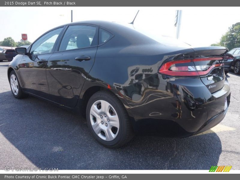 Pitch Black / Black 2015 Dodge Dart SE
