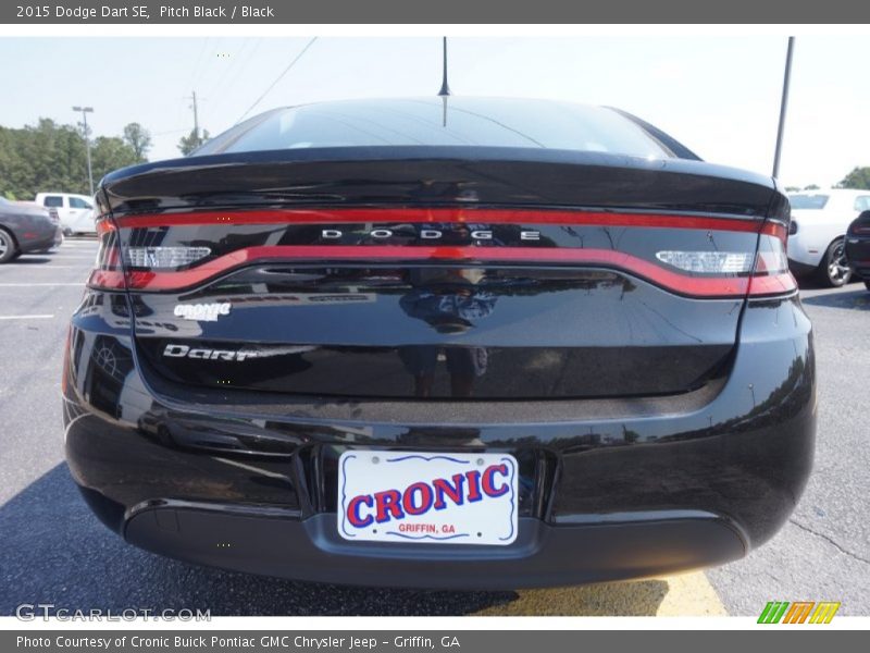 Pitch Black / Black 2015 Dodge Dart SE