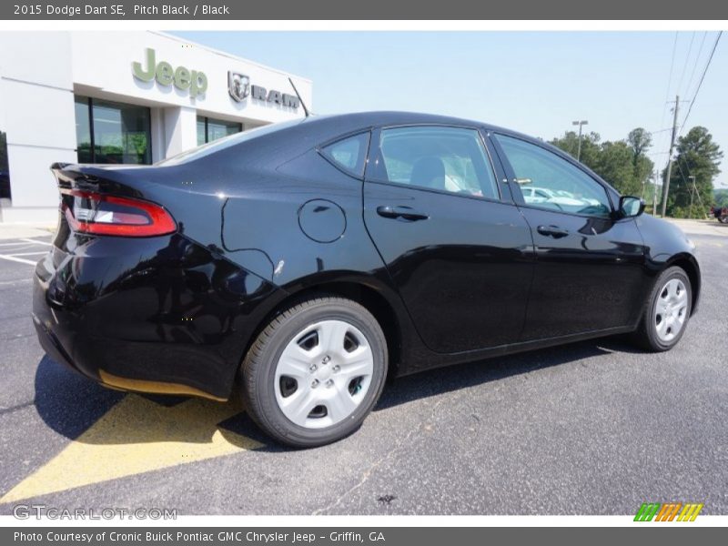 Pitch Black / Black 2015 Dodge Dart SE