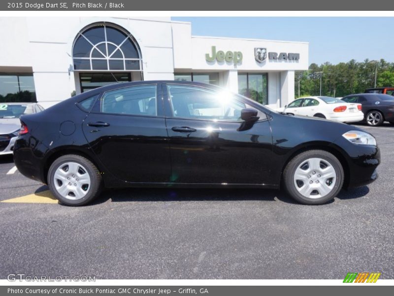Pitch Black / Black 2015 Dodge Dart SE