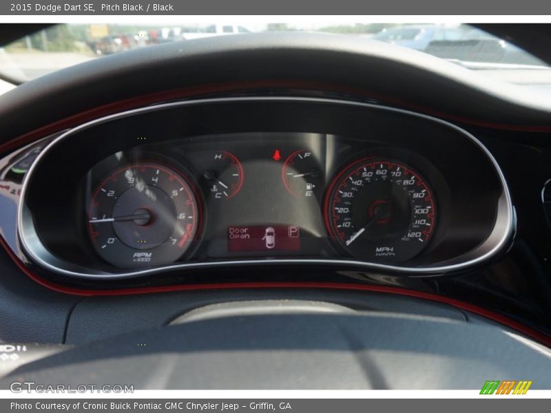 Pitch Black / Black 2015 Dodge Dart SE