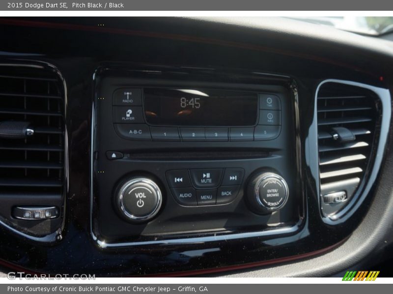 Pitch Black / Black 2015 Dodge Dart SE