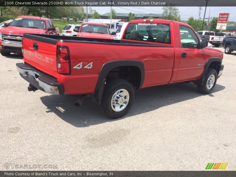 Victory Red / Dark Charcoal 2006 Chevrolet Silverado 2500HD Work Truck Regular Cab 4x4