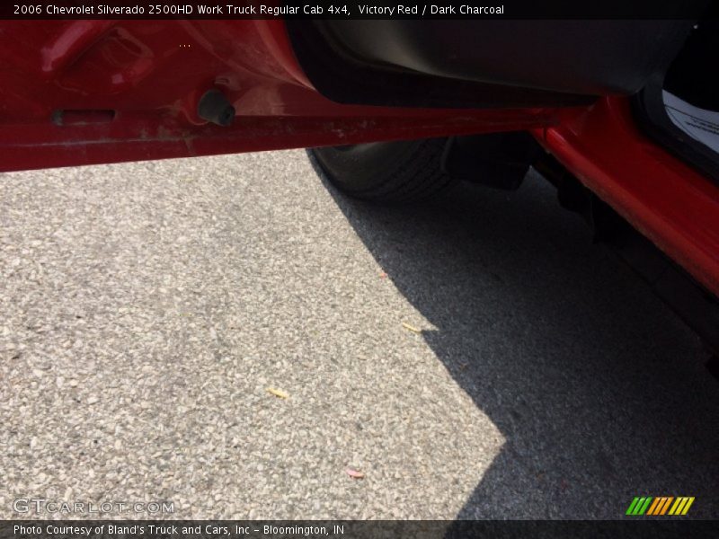 Victory Red / Dark Charcoal 2006 Chevrolet Silverado 2500HD Work Truck Regular Cab 4x4