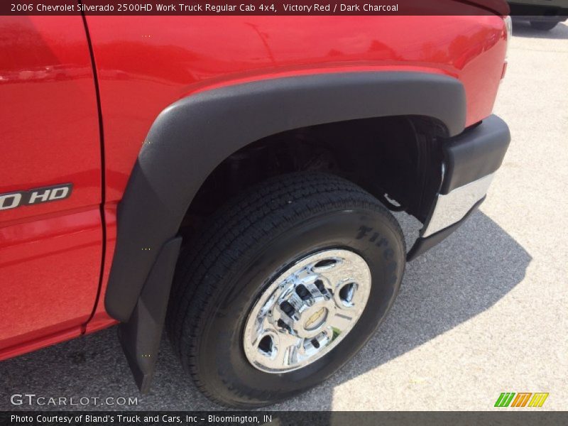 Victory Red / Dark Charcoal 2006 Chevrolet Silverado 2500HD Work Truck Regular Cab 4x4