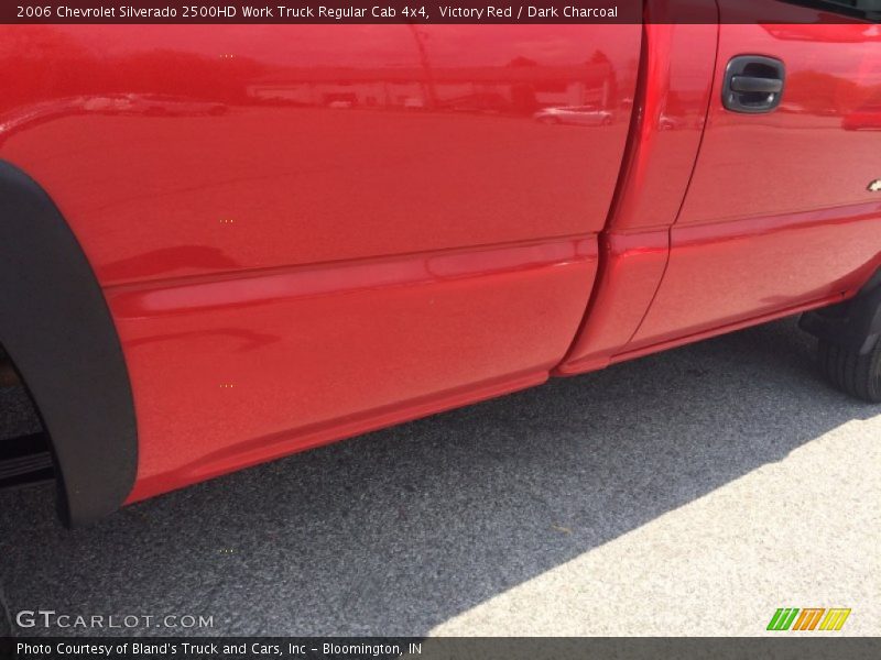 Victory Red / Dark Charcoal 2006 Chevrolet Silverado 2500HD Work Truck Regular Cab 4x4