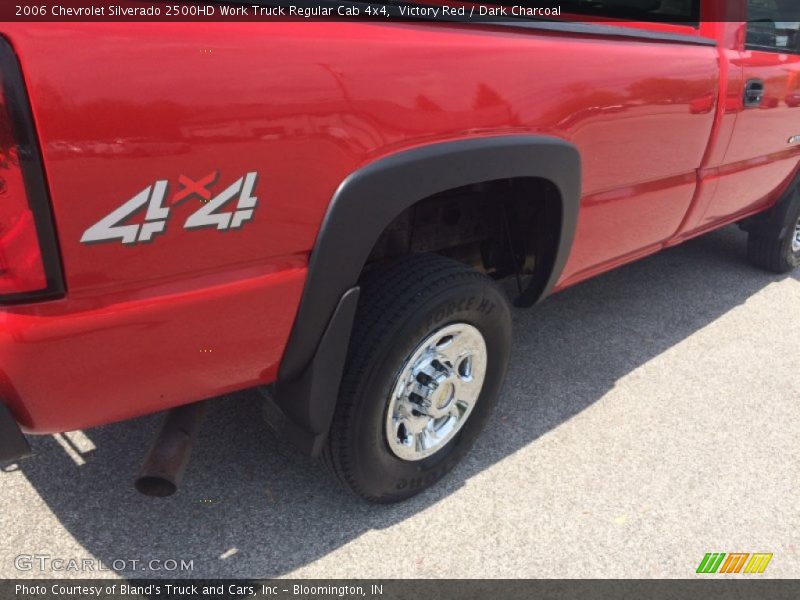 Victory Red / Dark Charcoal 2006 Chevrolet Silverado 2500HD Work Truck Regular Cab 4x4