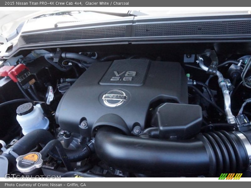  2015 Titan PRO-4X Crew Cab 4x4 Engine - 5.6 Liter DOHC 32-Valve CVTCS VK56DE V8