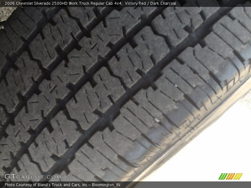 Victory Red / Dark Charcoal 2006 Chevrolet Silverado 2500HD Work Truck Regular Cab 4x4