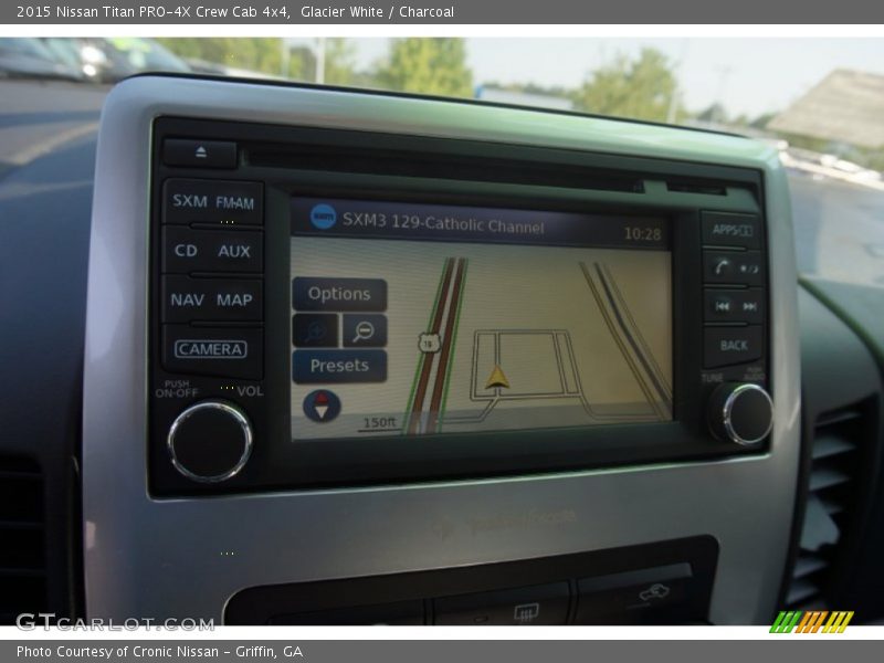 Navigation of 2015 Titan PRO-4X Crew Cab 4x4
