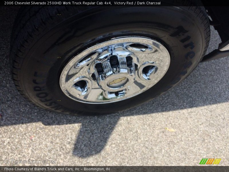 Victory Red / Dark Charcoal 2006 Chevrolet Silverado 2500HD Work Truck Regular Cab 4x4