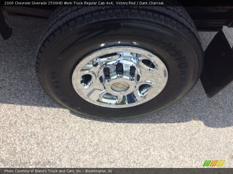 Victory Red / Dark Charcoal 2006 Chevrolet Silverado 2500HD Work Truck Regular Cab 4x4