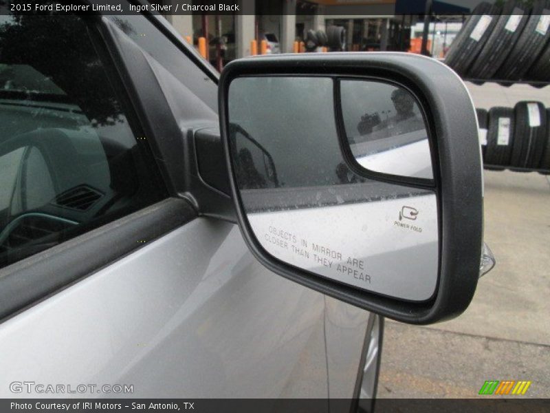 Ingot Silver / Charcoal Black 2015 Ford Explorer Limited