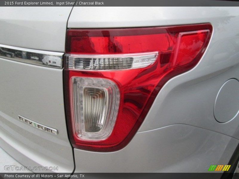 Ingot Silver / Charcoal Black 2015 Ford Explorer Limited