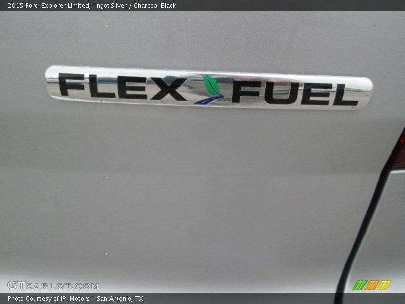 Ingot Silver / Charcoal Black 2015 Ford Explorer Limited