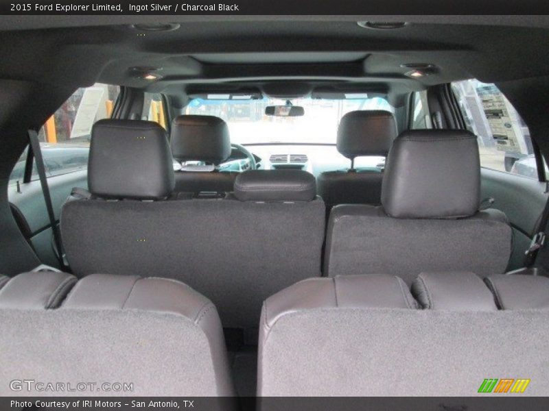 Ingot Silver / Charcoal Black 2015 Ford Explorer Limited