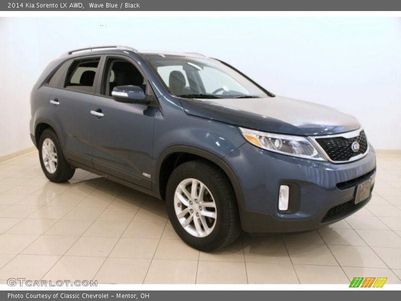 Wave Blue / Black 2014 Kia Sorento LX AWD