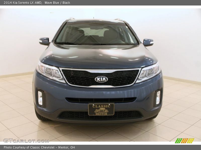 Wave Blue / Black 2014 Kia Sorento LX AWD