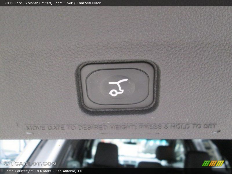 Ingot Silver / Charcoal Black 2015 Ford Explorer Limited