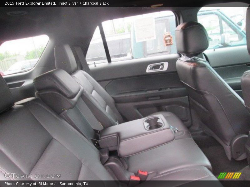 Ingot Silver / Charcoal Black 2015 Ford Explorer Limited