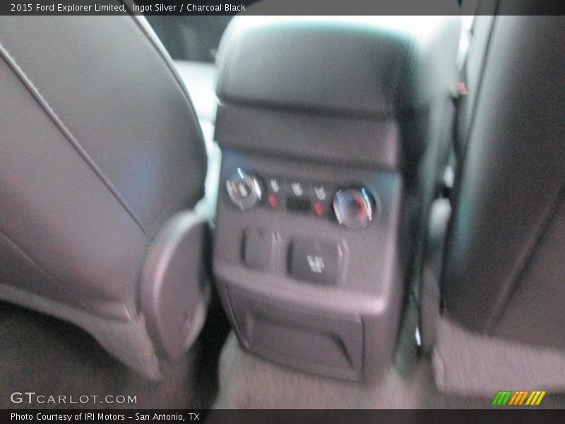 Ingot Silver / Charcoal Black 2015 Ford Explorer Limited