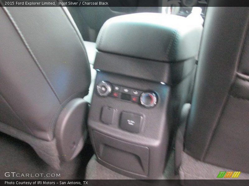 Ingot Silver / Charcoal Black 2015 Ford Explorer Limited