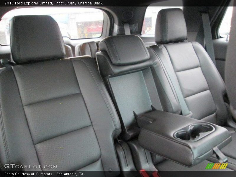 Ingot Silver / Charcoal Black 2015 Ford Explorer Limited
