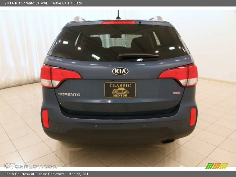 Wave Blue / Black 2014 Kia Sorento LX AWD