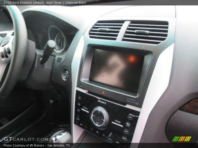 Ingot Silver / Charcoal Black 2015 Ford Explorer Limited