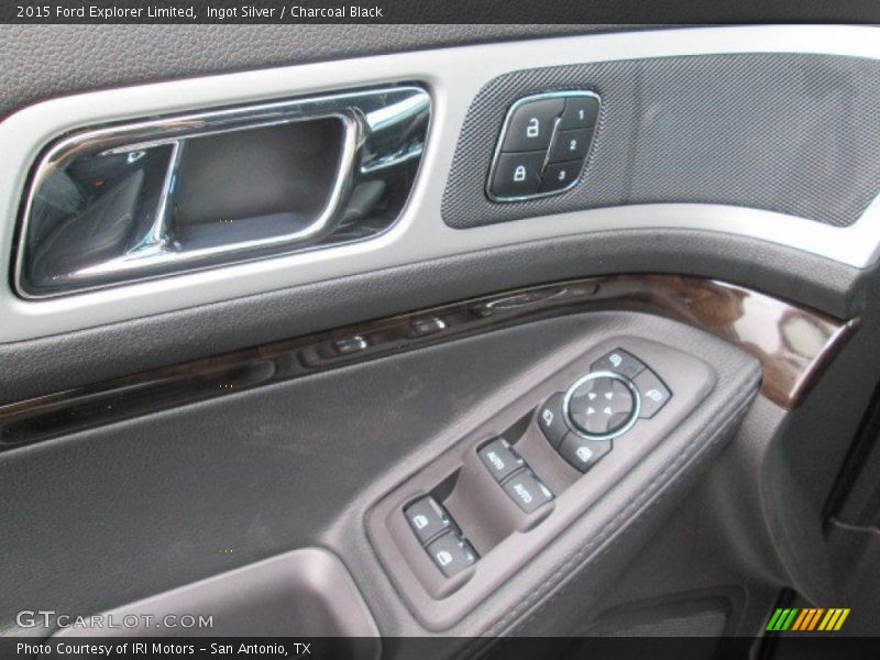 Ingot Silver / Charcoal Black 2015 Ford Explorer Limited