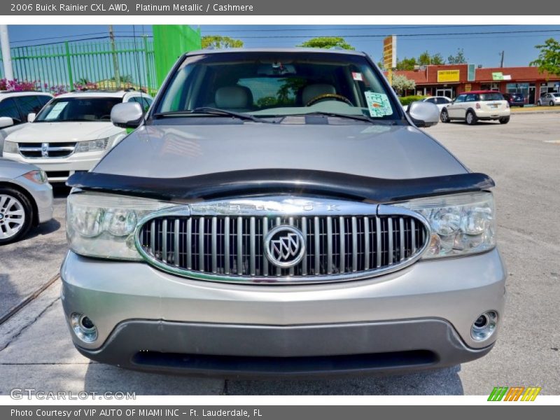 Platinum Metallic / Cashmere 2006 Buick Rainier CXL AWD