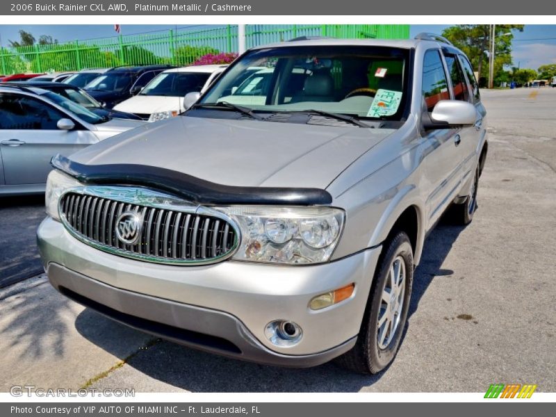 Platinum Metallic / Cashmere 2006 Buick Rainier CXL AWD