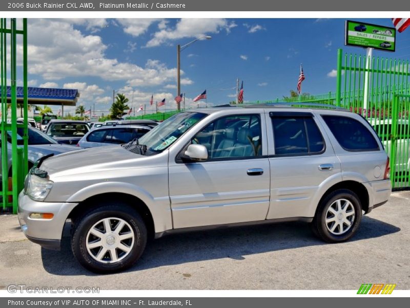 Platinum Metallic / Cashmere 2006 Buick Rainier CXL AWD