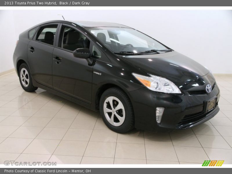 Black / Dark Gray 2013 Toyota Prius Two Hybrid
