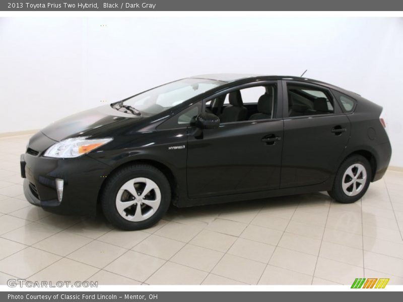 Black / Dark Gray 2013 Toyota Prius Two Hybrid