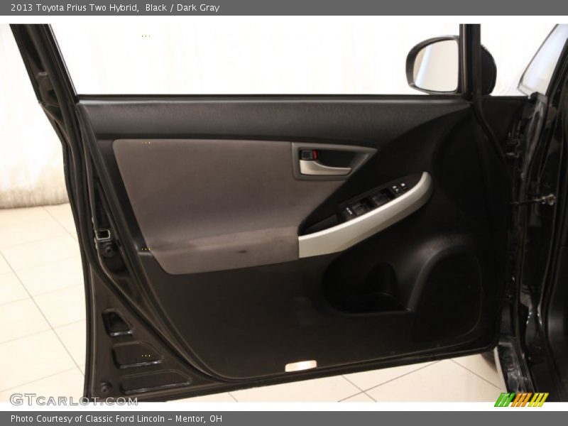 Black / Dark Gray 2013 Toyota Prius Two Hybrid