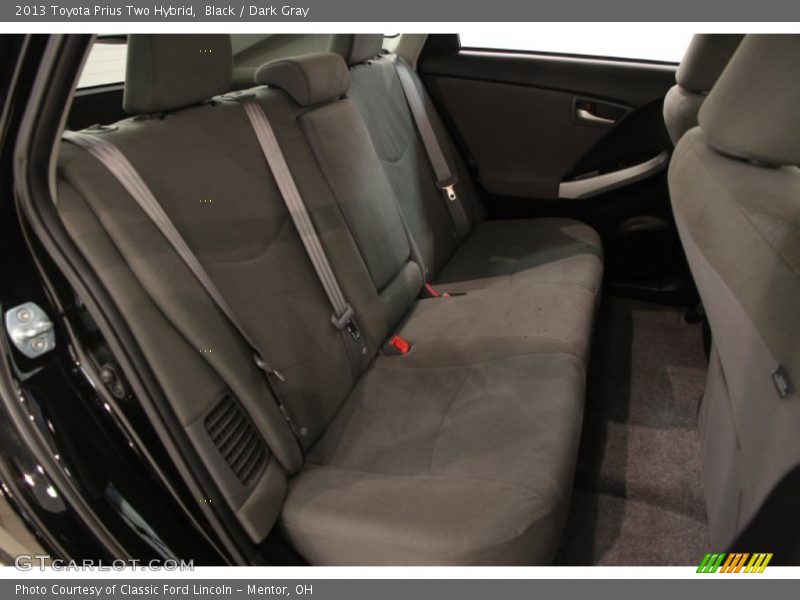 Black / Dark Gray 2013 Toyota Prius Two Hybrid