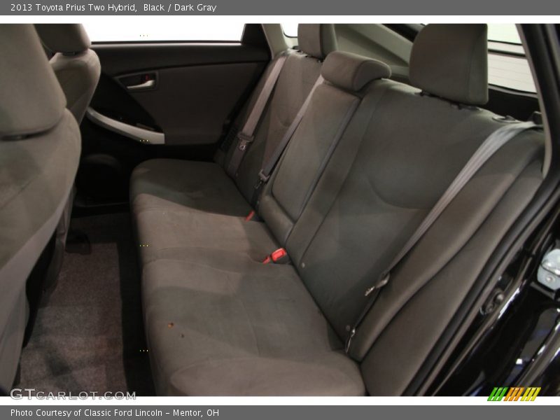 Black / Dark Gray 2013 Toyota Prius Two Hybrid